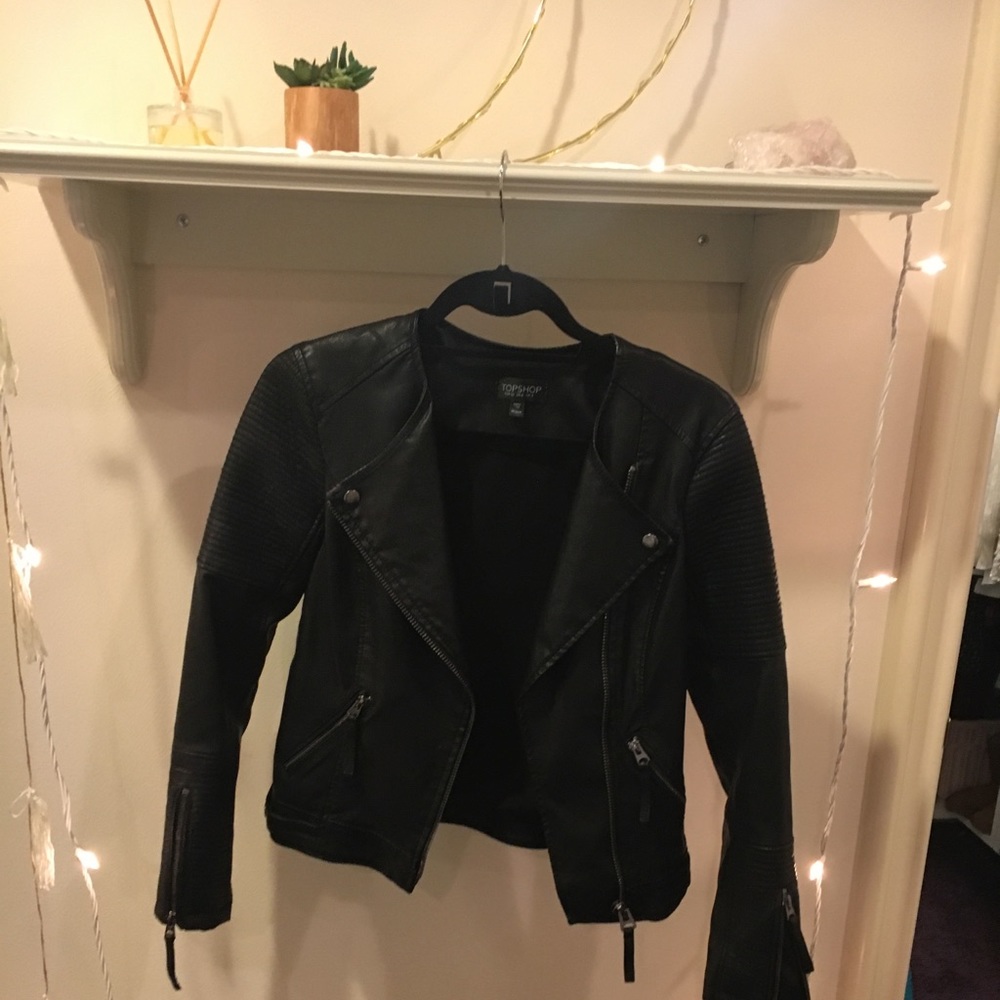 Leather jacket